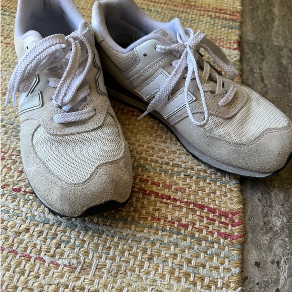 New Balance Other - New Balance White & Light Gray Athletic Sneakers